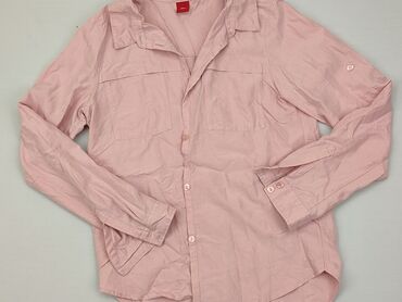 różowa długa sukienki: Shirt, M (EU 38), condition - Very good