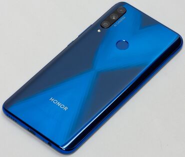 телефон раритет: Honor 9X, Б/у, 128 ГБ, цвет - Синий, 2 SIM