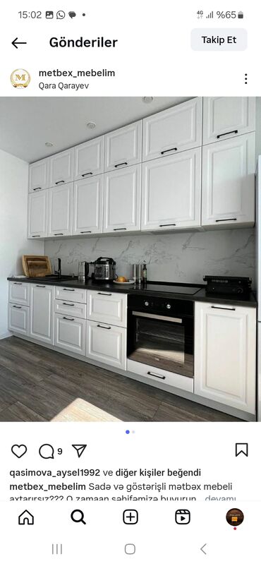 Mətbəx mebeli: Məhsul: Mətbəx mebeli (müasir dizaynlı hazır dəstlər) - Stil — 2