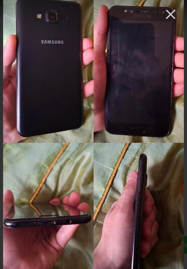 Samsung: Samsung Galaxy J7 2017, 4 GB, rəng - Qara, Sensor, İki sim kartlı