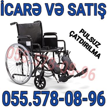 tibbi araba: İcarə və satış üçün əlil arabası - Mexaniki tip, iri arxa təkərlər və — 1