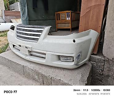 e34 4 4: Бампер Nissan, Б/у — 2