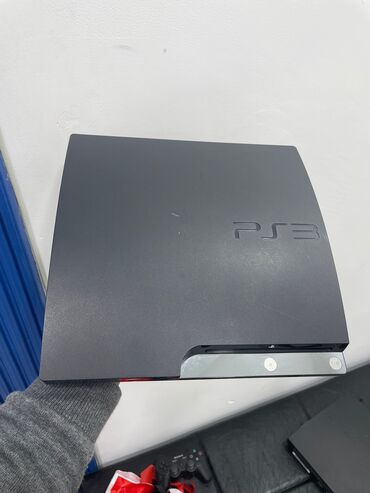 PS3 (Sony PlayStation 3): PS3 Slim 512 GB 2 новых джойстика Прошитая Закачено 20+ игр Гарантия 6