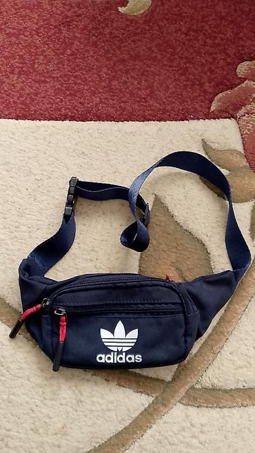 qara çanta: Adidas bel çantası (kəmər çantası) - Rəng: tünd göy *Real alıcıya — 1