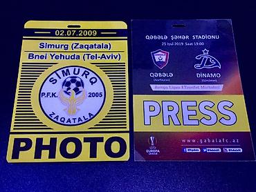 qarabağ hacken: Azərbaycan klublarının Avrokubok oyunlarına PRESS kartlar 23 ədəd — 10
