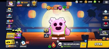 PS5 (Sony PlayStation 5): Brawl Stars oyunu üçün oyun hesabı - Kupa sayı: 5344 - Kupa Yolu