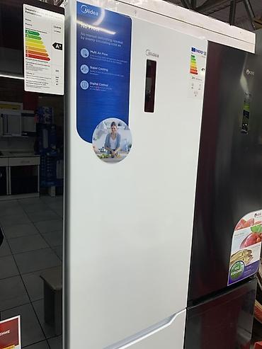 Холодильник Midea с нижней морозильной камерой Основные особенности at lalafo.kg Холодильник Midea с нижней морозильной камерой Основные особенности