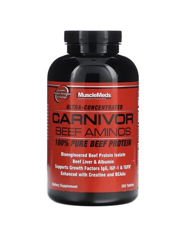 Перчатки: Carnivor Beef Amino – 100% Təmiz Dana Zülalı ilə Əzələlərini