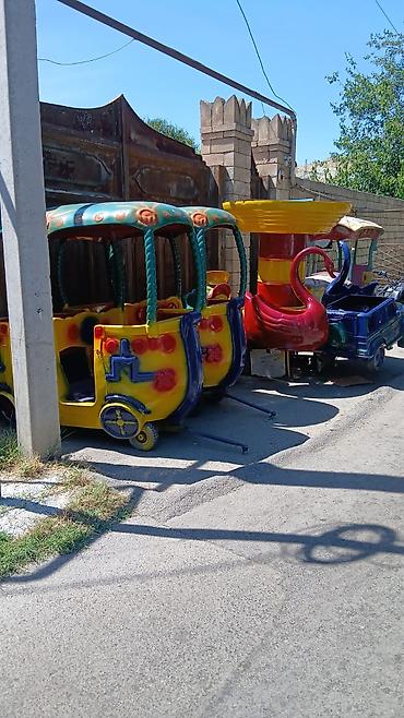 Готовый бизнес: Parklarda eylenmek uchun 3eded vaqon birlikde 4800 Azn. 8 ushaq otura — 1