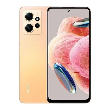 islenmis planset: Redmi Note 12, 128 GB, rəng - Qızılı, Sensor