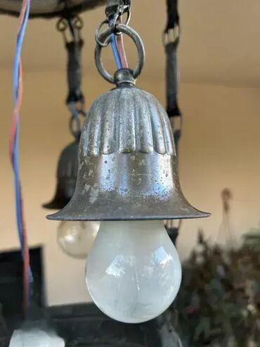 Ostali stilski nameštaj: Stari secesijski luster br. 2 Stari luster - Secesija U dobrom stanju — 6