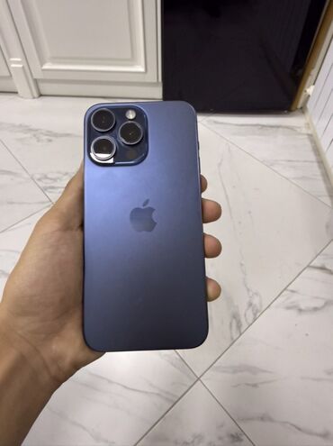 карты памяти 256 гб для видеорегистратора: IPhone 15 Pro Max, Колдонулган, 256 ГБ, Blue Titanium, 90 %