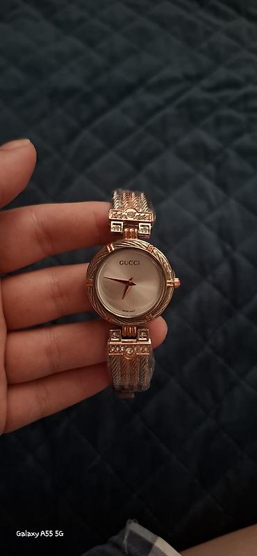 Aksesuarlar: Yeni, Qol saatı, Gucci, rəng - Gümüşü — 1