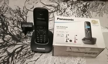 Stasionar telefonlar: Teze qutuda. hec islenmeyib xarici Mall Di. PANASONiC telefon