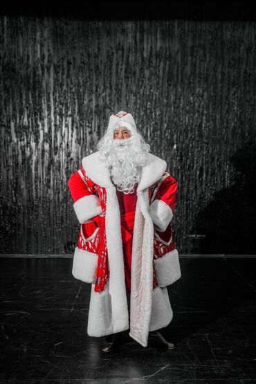 костюм санты для мальчика: Новогодний костюм Деда Мороза (полный комплект для выступлений и