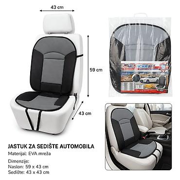 KMT jastuk za auto sedište 2000182 Opis: - Dodatna udobnost i potpora