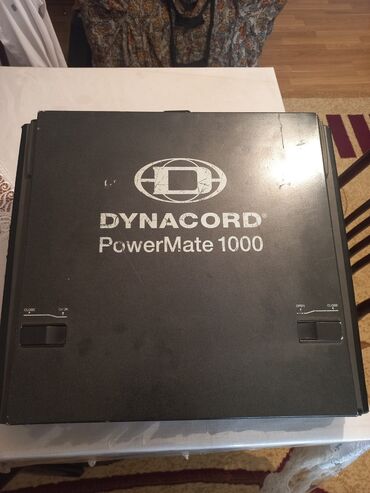 японский золотой саксофон и гитара: Dynacord PowerMate 1000 – gücləndiricili mikser - Model: PowerMate