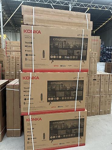 Телевизоры: Телевизоры KONKA 43 webos hub 110 см диагональ, гарантия 3 года — 1