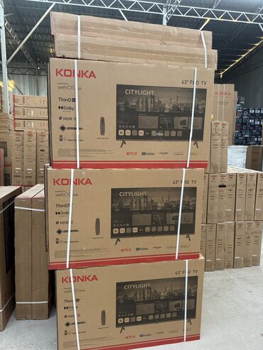 Телевизоры: Телевизоры KONKA 43 webos hub 110 см диагональ, гарантия 3 года — 1