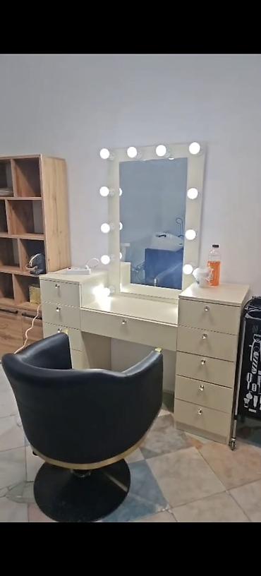 Salon masaları: AYNUR2 💃 Salon guzgusu isiqli Lampalar daxil Qiymet 200Azn Unvan — 1