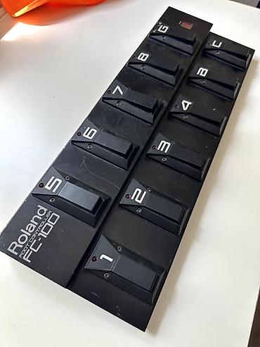 DJ-контроллерлер: Roland FC-100 — напольный MIDI/фут-контроллер для гитарных процессоров lalafo.kg да — 1 DJ-контроллерлер: Roland FC-100 — напольный MIDI/фут-контроллер для гитарных процессоров — 1