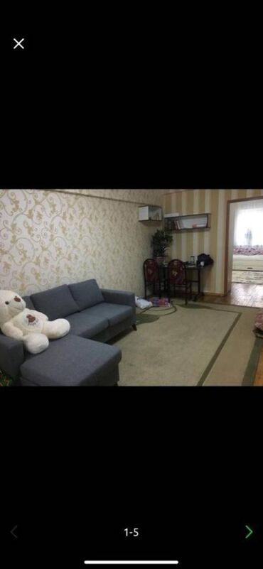 квартиры в продажу: 2 бөлмө, 60 кв. м, Жеке план, 3 кабат, Косметикалык ремонт
