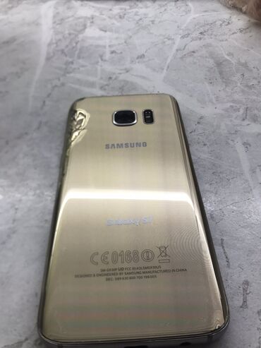 samsung s1: Samsung Galaxy S7, Б/у, цвет - Золотой