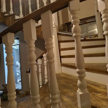 Pilləkən məhəccərləri: Taxta pilləkən və interyer dekoru üzrə peşəkar istehsal–quraşdırma — 3