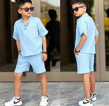 12 yaşlı oğlan ucun: 📍2026 stil model 2"li dəst 💥😍 📍 4-5, 5-6, 7-8, 9-10, 11-12 — 2