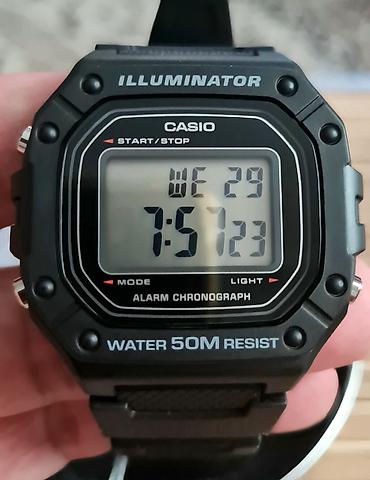 Qol saatları: Yeni, Qol saatı, Casio, rəng - Qara — 12