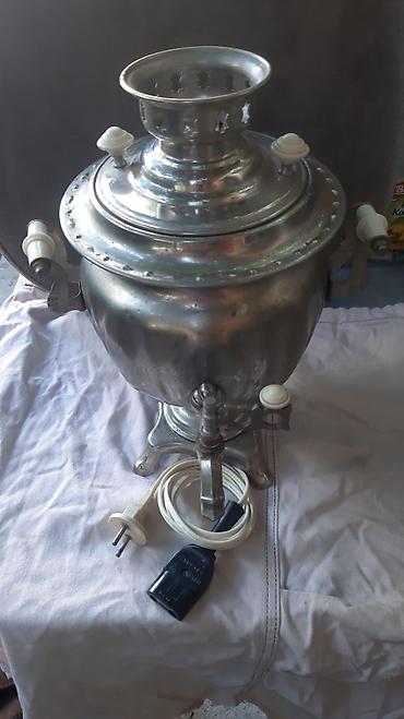 Bağ evi və bağ üçün hər şey: Elektrikli samovar – metal korpuslu, klassik dizayn. Xüsusiyyətlər: - — 1