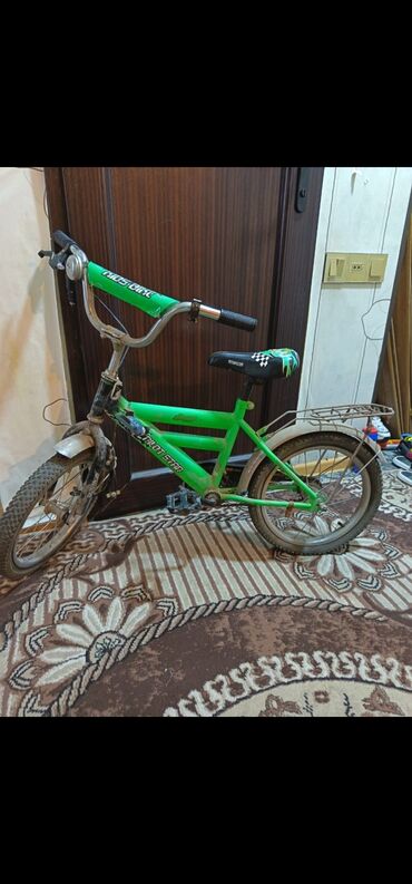 velosiped hissələri: İşlənmiş İki təkərli Uşaq velosipedi 16", sürətlərin sayı: 1, Ünvandan götürmə