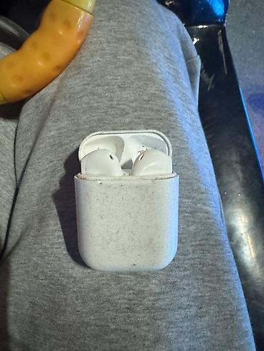 Аксессуары для мобильных телефонов: Беспроводные наушники-вкладыши, Apple, Б/у — 4
