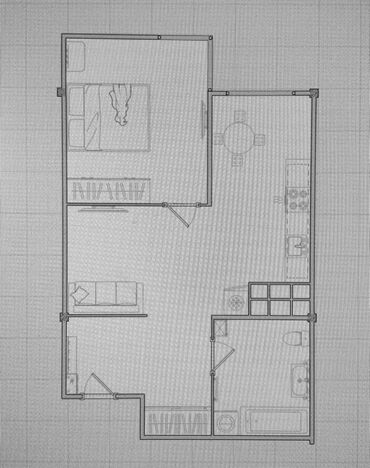 суточная квартира политех: 1 комната, 49 м², Элитка, 3 этаж, ПСО (под самоотделку)