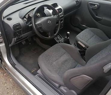 staklo: OPEL CORSA C 1.4 - KOMPLETAN AUTO U DELOVIMA | Z14XE OZNAKA MOTORA — 1
