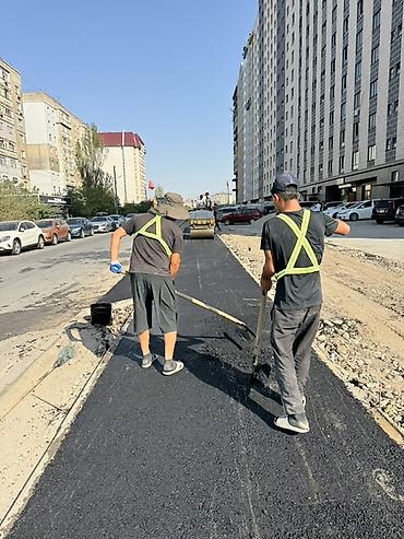 Напольные работы: Асфальтирование территорий и дорожные работы Что выполняем: - — 14