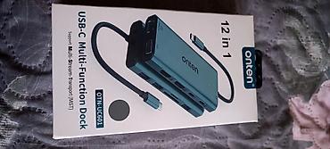 Hub onten Onten OTN-UC601 12-in-1 USB-C Hub Bağlantı: USB Type-C 12