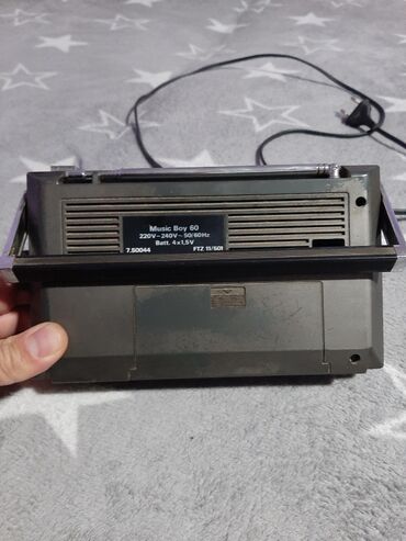 Zvučnici i stereo sistemi: Radion Gruding Muzic Boy 60. original stari model 1980 godine radion — 5
