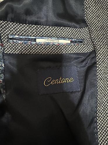 прокат костюмы: Оригинальный классический костюм бренда Centone.Подойдет для размеров — 3