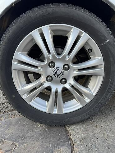 Шиналар жана дисктер: Комплект зимних колес на дисках Honda. - Шины: Bridgestone Blizzak — 3