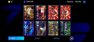 Kolleksiya kartları: EFootball hesabı – güclü komanda və zəngin kart kolleksiyası - — 6