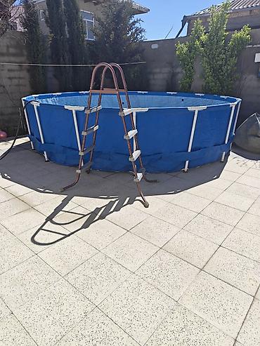 Hovuzlar: İşlənmiş Karkas hovuzu Intex, 4.1 - 5 m, ≥ 5001 l — 2
