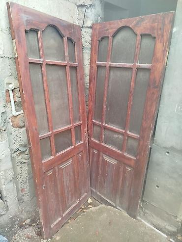 qoşa qapı: Cütü 20manata satiram eni 78sm uzunu 204sm — 1