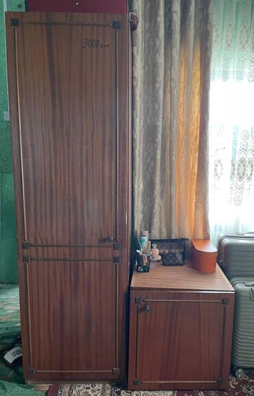 шифонеры токмок: Кийим салуучу шкаф, Колдонулган, Түз, ЛДСП