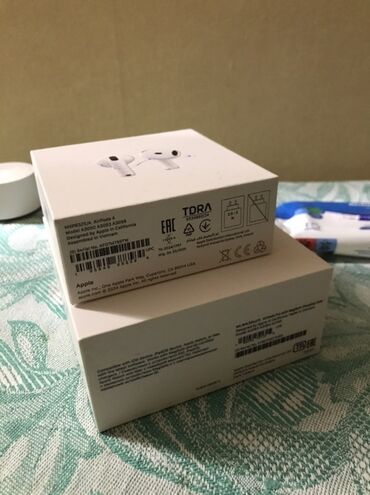 Mikrofonlar: Simsiz (Bluetooth) Qulaqcıqlar, Apple, rəng - Ağ