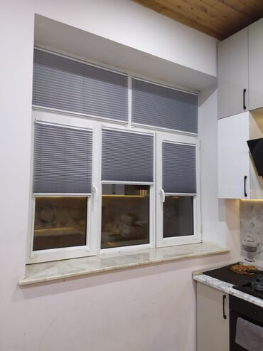 Jalüzlər: Plisse jalüz – pəncərəyə fərdi ölçüdə hazırlanıb quraşdırılan, iki — 3