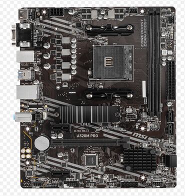 матери: Материнская плата, Новый, MSI, AM4, Mini-ATX, Для ПК