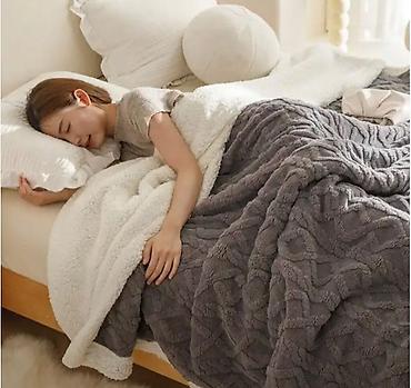 Одеяла и пледы: Плед, Корея, Новый, Все сезоны, Двусторонний, Светящийся, Плюшевый — 2