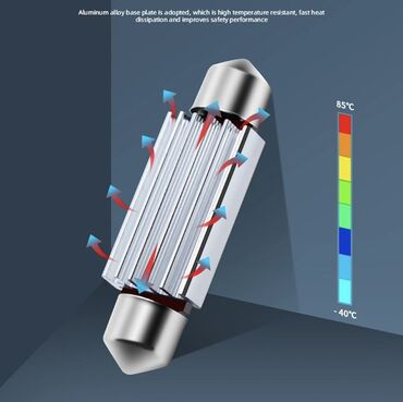 loreva reed diffuser: LED salona işıq (festoon tip) – alüminium ərintili baza və yüksək