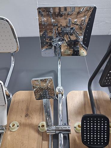 Dusu isdayaq Kvadrat başlıqlı duş sistemi – xrom - Üst duş: iri lalafo.az -da Dusu isdayaq Kvadrat başlıqlı duş sistemi – xrom - Üst duş: iri